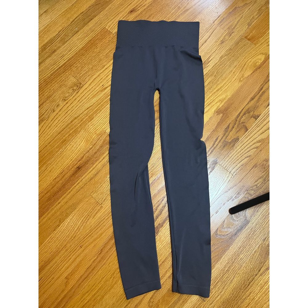 Sofra Seamless Leggings High Waist Tummy Control Athletic Free Size